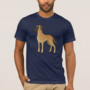 Cartoon Great Dane T-Shirt