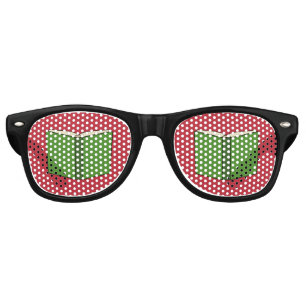 Cartoon Green Book Retro Sunglasses