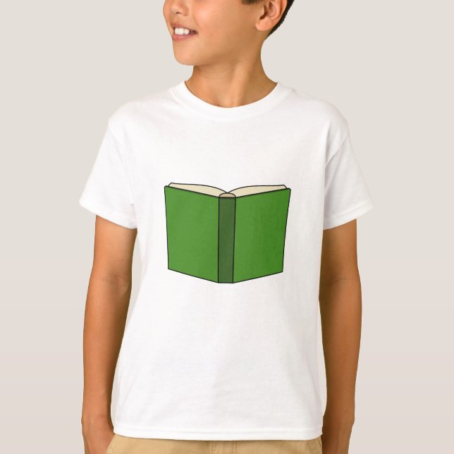 Cartoon Green Book T-Shirt (Front)