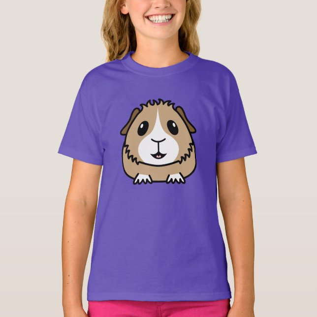 Cartoon Guinea Pig Children's T-Shirt (Front)
