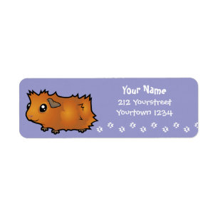 Cartoon Guinea Pig (scruffy)
