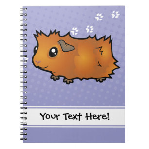 Cartoon Guinea Pig (scruffy) Notebook