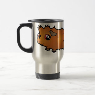 Cartoon Guinea Pig (scruffy) Travel Mug