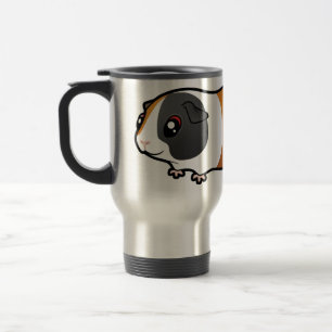 Cartoon Guinea Pig (smooth hair) Travel Mug