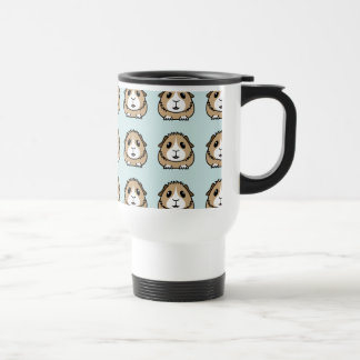 Cartoon Guinea Pig Travel Mug (Tiled)