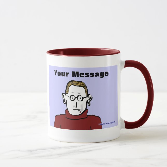 Cartoon Guy Mug (Right)