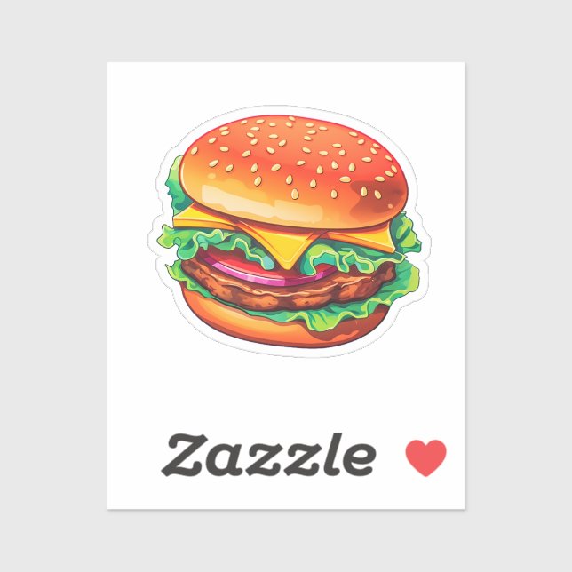 Cartoon hamburger (Sheet)