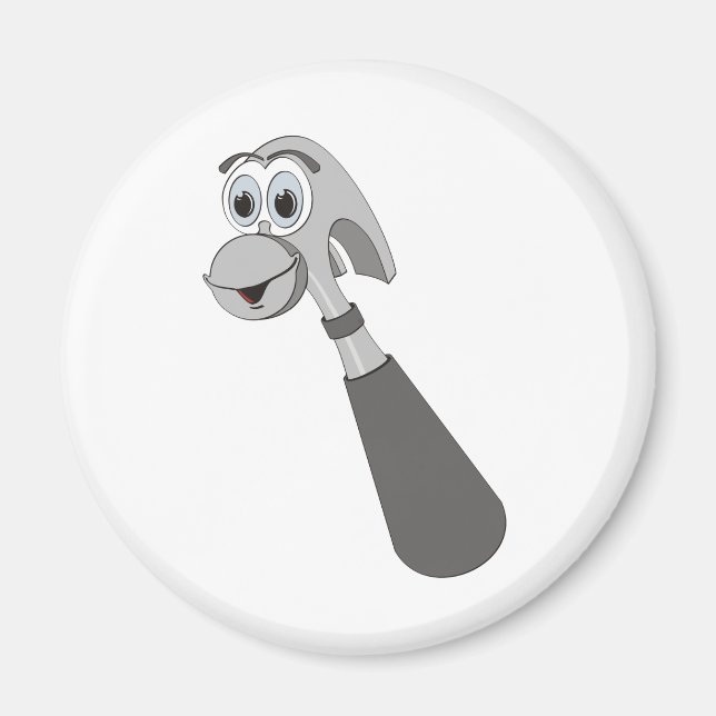 Cartoon Hammer Magnet (Front)