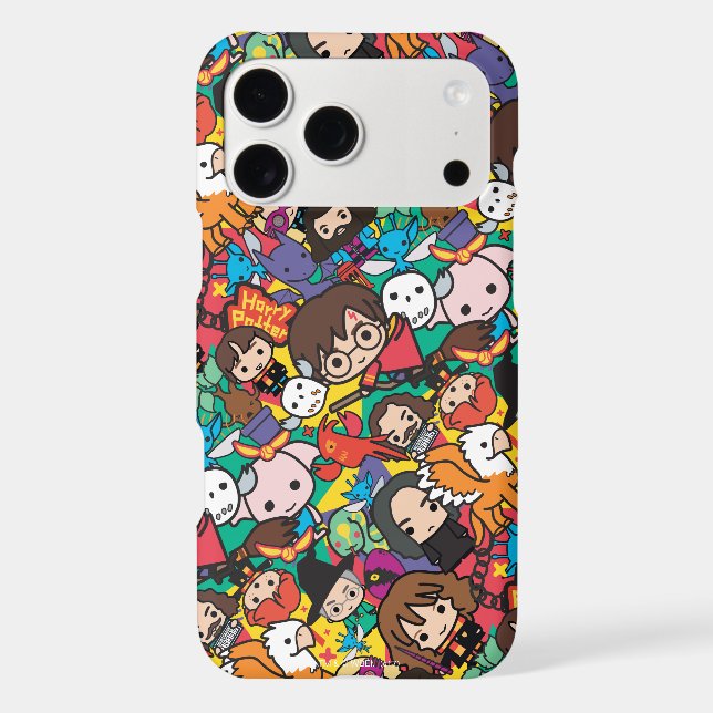 Cartoon Harry Potter Character Toss Pattern (Back)