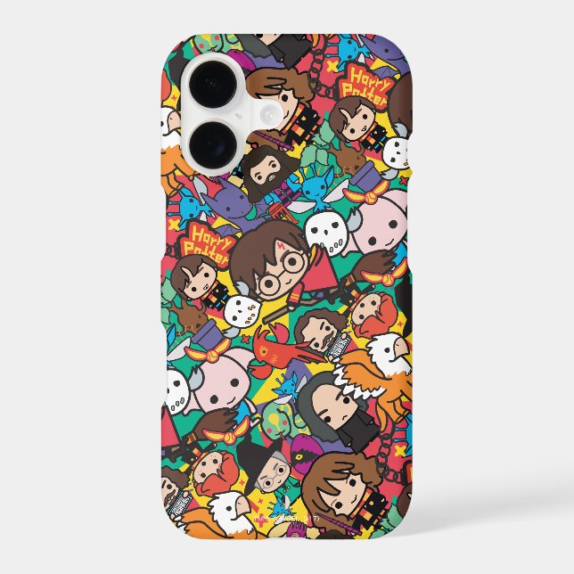 Cartoon Harry Potter Character Toss Pattern (Back)