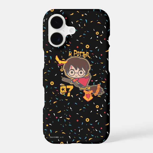 Cartoon Harry Potter Quidditch Seeker (Back)