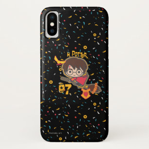 Cartoon Harry Potter Quidditch Seeker Case-Mate iPhone Case