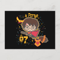 Cartoon Harry Potter Quidditch Seeker