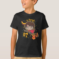 Cartoon Harry Potter Quidditch Seeker