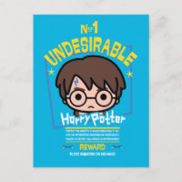 Cartoon Harry Potter Wanted Poster Graphic