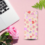 Cartoon Hearts Samsung Galaxy Case<br><div class="desc">Our most economical case yet! This slim and lightweight case is the perfect way to add your own touch to your phone. Constructed from polycarbonate and available in either a glossy or matte finish, this case helps protect without adding bulk. Designed for the Samsung Galaxy S10e Made with high-quality polycarbonate...</div>
