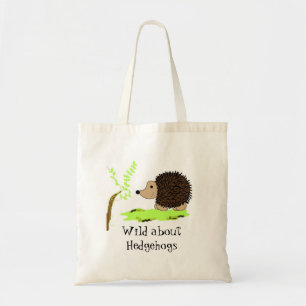 Cartoon Hedgehog Tote Bag