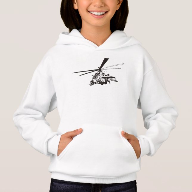 Cartoon Helicopter "Hind" (Front)