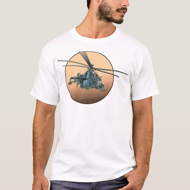 Cartoon helicopter T-Shirt (Front)