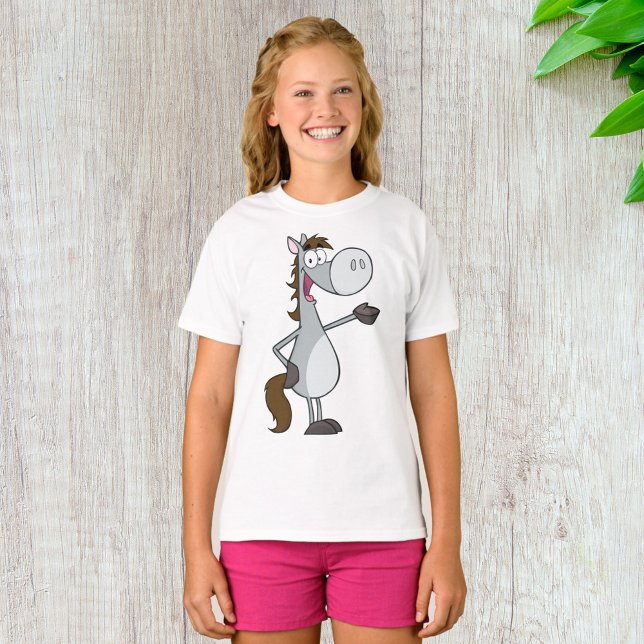 Cartoon Horse T-Shirt (Creator Uploaded)