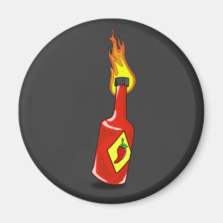 Cartoon Hot Sauce Magnet