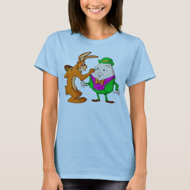 Cartoon Humpty Dumpty  women T-shirt (Front)