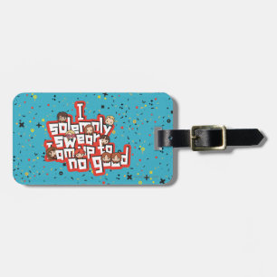 Cartoon "I solemnly swear" Graphic Luggage Tag