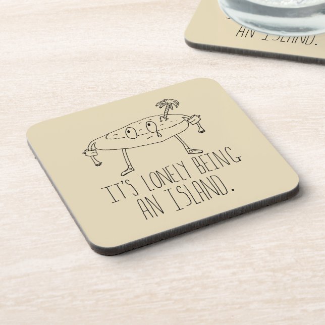 Cartoon Island Coaster (Left Side)