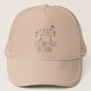 Cartoon Island Trucker Hat