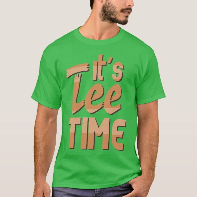 Cartoon "It's Tee time" Golf (Front)