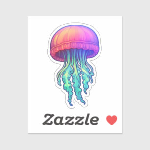 Cartoon jellyfish 