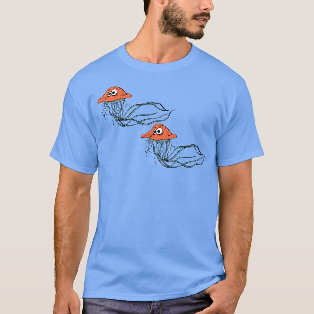 Cartoon Jellyfish T-Shirt (Front)