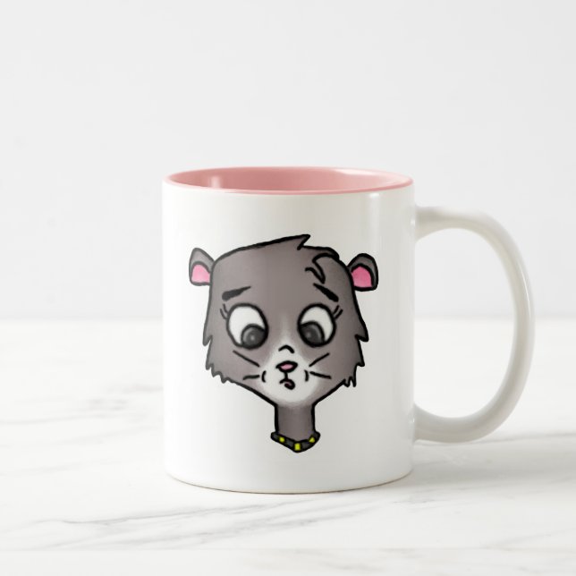 Cartoon Kitten Mug (Right)