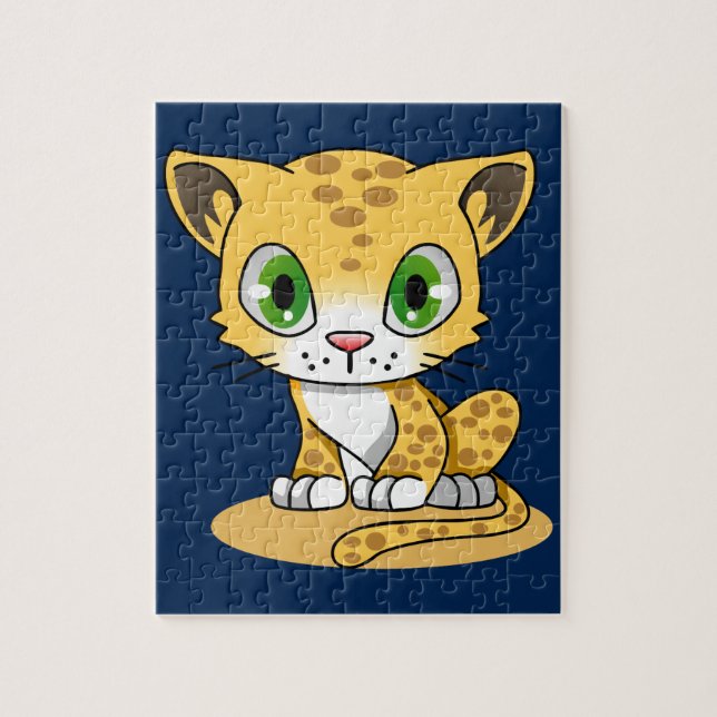 cartoon kitty puzzle (Vertical)