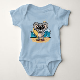 Cartoon Koala Baby Bodysuit
