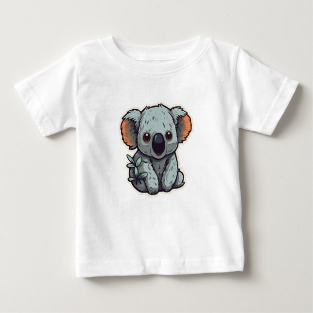CARTOON KOALA BEAR BABY T-Shirt (Front)