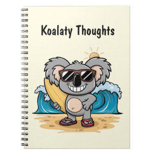 Cartoon Koala Notebook