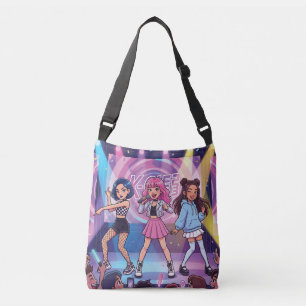 Cartoon KPop Girl Group Crossbody Bag