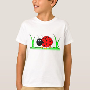 Cartoon Ladybug Kids T-Shirt