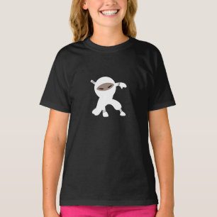 Cartoon Little Ninja Warrior T-Shirt