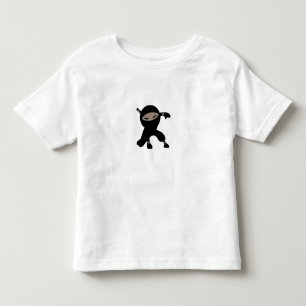 Cartoon Little Ninja Warrior Toddler T-Shirt