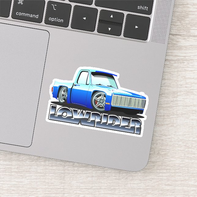 Cartoon lowrider (Detail)