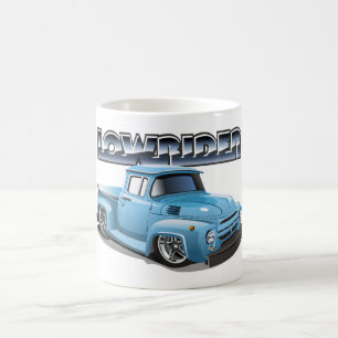 Cartoon lowrider coffee mug