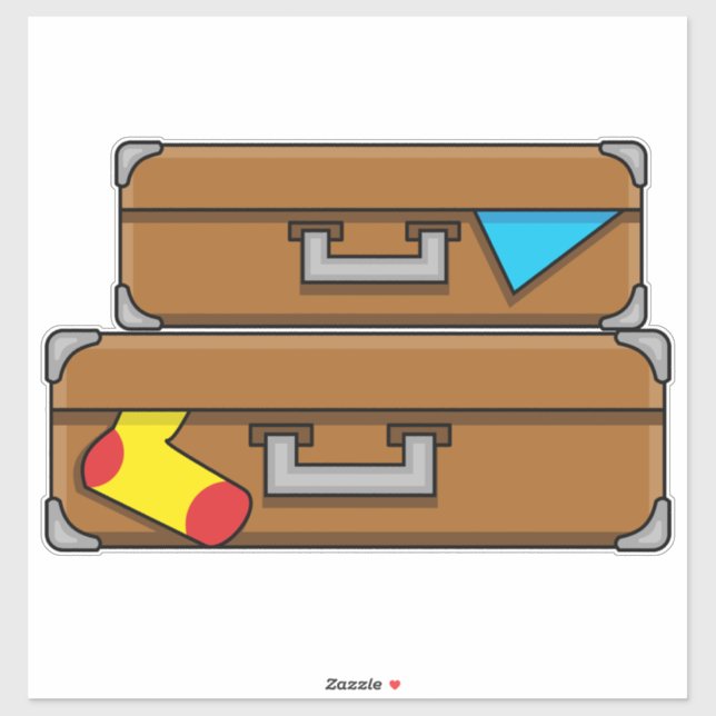 Cartoon Luggage (Sheet)