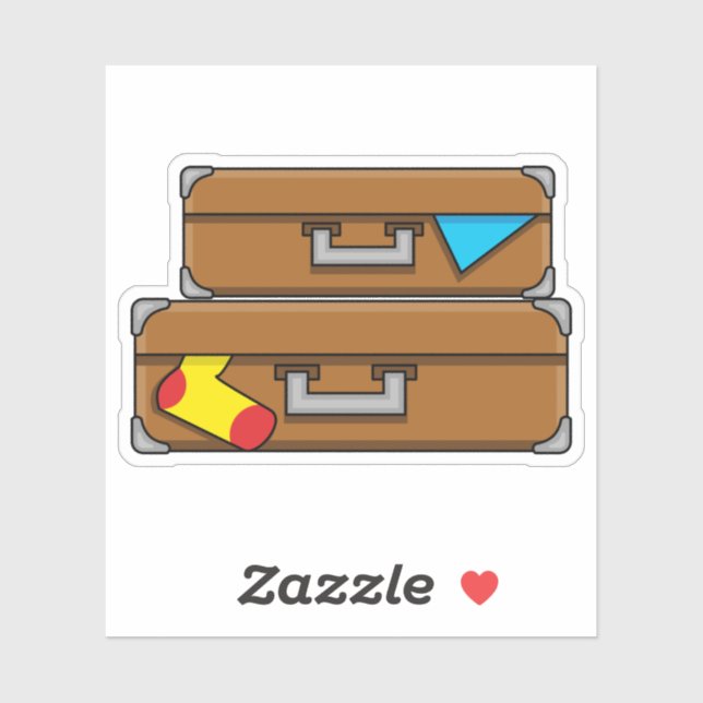Cartoon Luggage (Sheet)