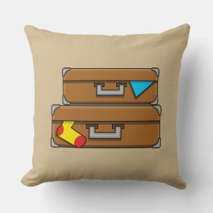 Cartoon Luggage Cushion