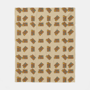 Cartoon Luggage Fleece Blanket