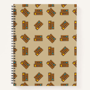 Cartoon Luggage Notebook
