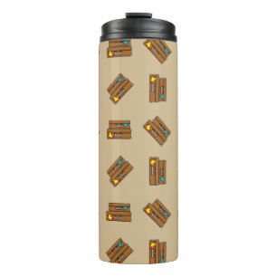 Cartoon Luggage Thermal Tumbler