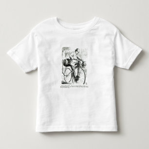 Cartoon making fun of the early days of Bicycles Toddler T-Shirt